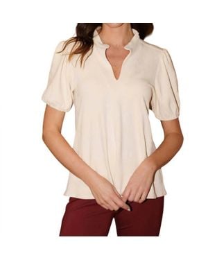 Duffield Lane Brooke Top - White