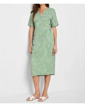 NIC+ZOE Swirling Sands Wren Dress - Green