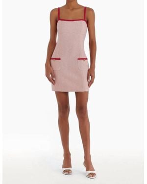 Amanda Uprichard Windsor Dress - Red