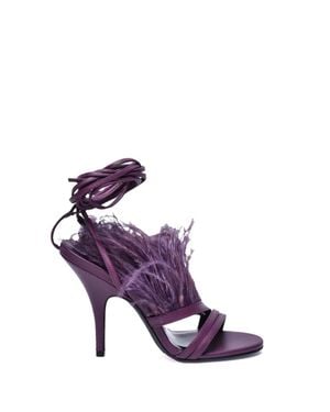 Patrizia Pepe High Heel Sandal - Purple