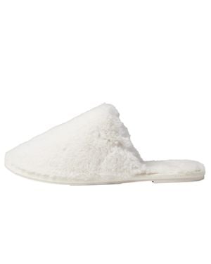 Michael Kors Frieda Slipper Light Cream 40F2Frfa1D-289 - White