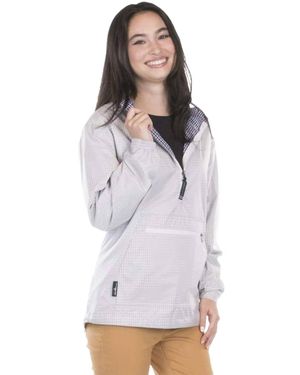 Charles River Apparel Kangaroo Windbreaker Jacket - White