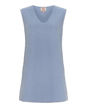 Rhowe Madelyn Mini Dress - Blue