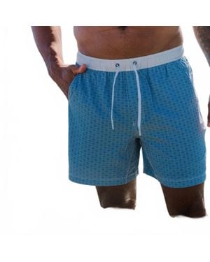 Genteal Marina Performance Swim Trunks - Blue
