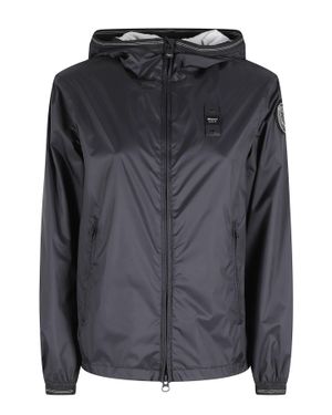 Blauer Anawan Hooded Glitter Patch Polyamide Jacket - Black