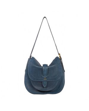 Jérôme Dreyfuss Mario Crossbody Bag - Blue
