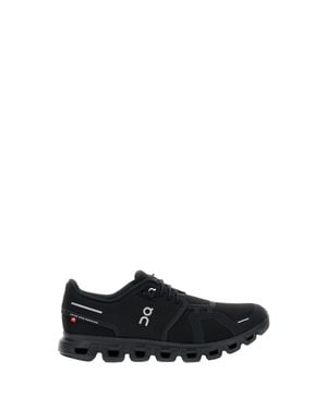 On Shoes Quick-Lacing Sneakers With Zero-Gravity Comfort Technology - Black