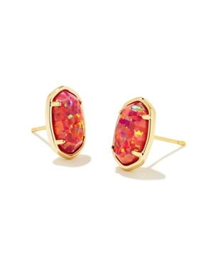 Kendra Scott Grayson Stud Earrings - Red
