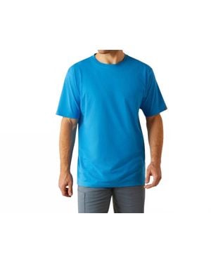 Ariat Rebar Cotton Strong Standard T-Shirt - Blue