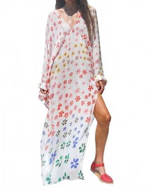 Jen's Pirate Booty Vibin' Kaftan Dress - White