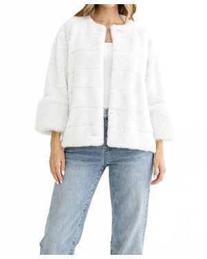 Joh Jina Fur Jacket - White