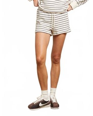 PERFECTWHITETEE Layla French Terry Sweat Shorts - White