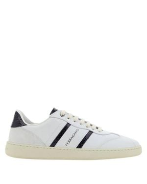 Ferragamo Ferragamo Achille 2 Low-Top Sneakers - Gray