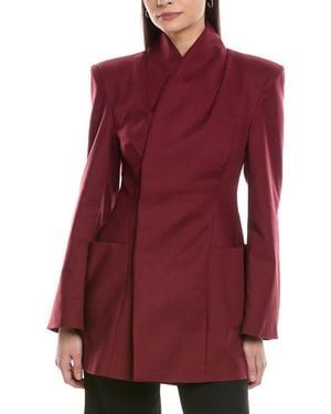 WeWoreWhat Hourglass Blazer - Red