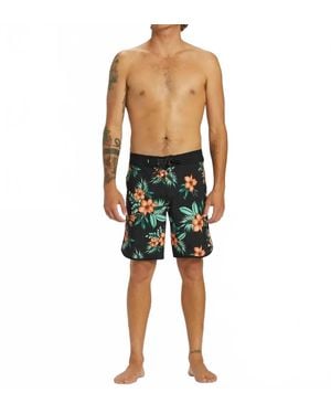 Quiksilver Surfsilk Hawaii Shoreline Board Shorts - Green
