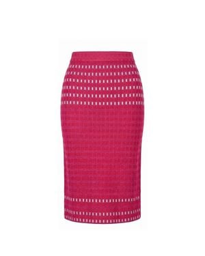 Malo Silk Skirt - Pink