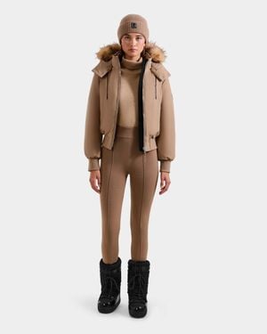 Rudsak Maude Down Bomber Jacket - Brown
