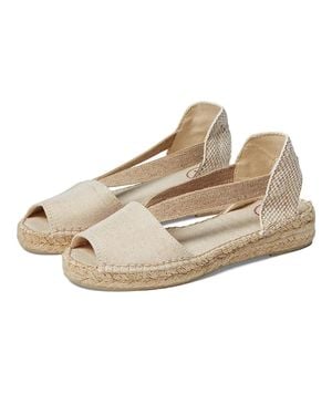 Toni Pons Elora-V Sandals Ecru Vintage Slip On Espadrille Zap2504 - Natural
