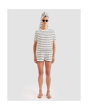 Kule Terry Venus Shorts - White