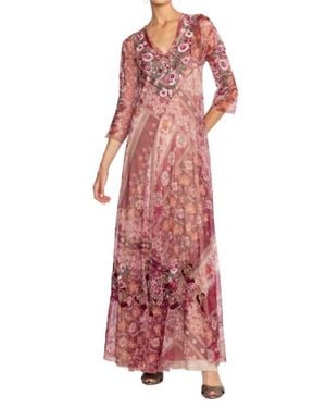 chinese dress ladies Johnny Was Dylane Maxi Dress – Monelle Vermont main image 1