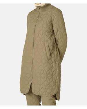 Ilse Jacobsen Padded Quilt Coat - Natural