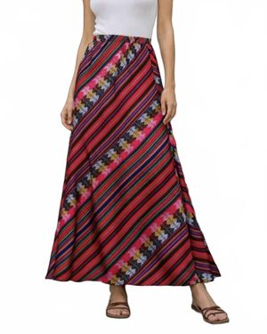 La Prestic Ouiston Nola Lounge Skirt - Red