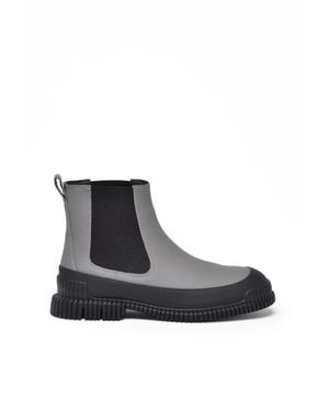 Camper Light Leather Pix Boots - Black
