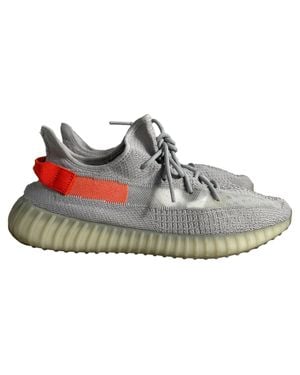 Yeezy X Adidas Boost 350 V2 Tail Light Sneakers - Gray