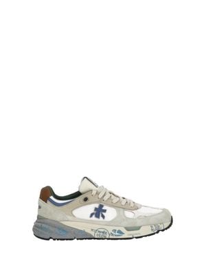 Premiata Mase25 Ivory Inserts Sneakers - White