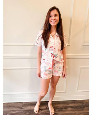 Imbali Charleston Favorite Things Pajama Set - Natural