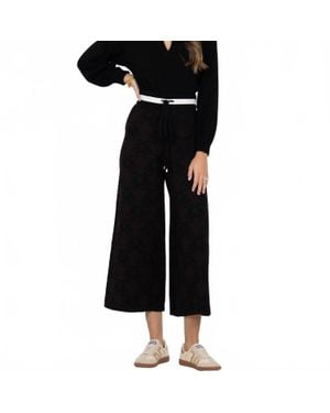 Emily Mccarthy Teddy Crop Trouser - Black
