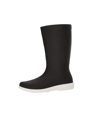 Kamik Jessie Waterproof Pull On Mid-Calf Rain Boots Jobb1298 - Black