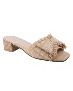 Chocolat Blu Chip Slide Sandals - Black