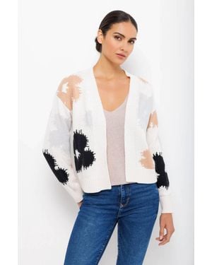 Lisa Todd Lazy Daisy Cardigan - White