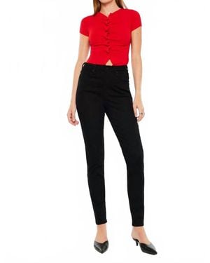Kancan Ultra Highrise Skinny Jeans - Red