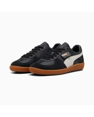 PUMA Palermo 396464-03 Sneakers Leather Lifestyle Shoes Zogg3232 - Blue
