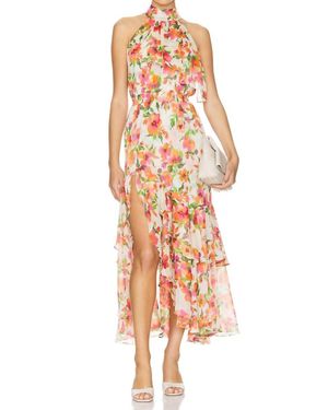 MISA Los Angles Aneva Dress - Multicolor