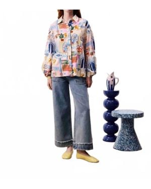 FRNCH Topaze Shirt - Blue