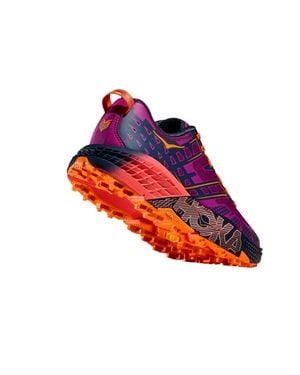 Hoka One One Speedgoat 2 Wild Flower Electric Tangerine 1162710-Wrc - Blue