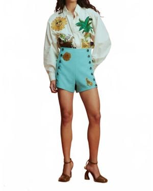 ALÉMAIS Tiger Short - Blue