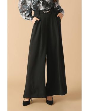 TRUEDAMES Sweet Harmony Woven Pants - Black