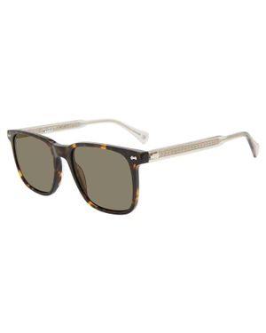John Varvatos Square Sunglasses - Black