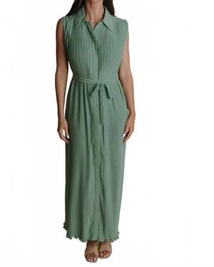 Laroque Pierce Dress - Green