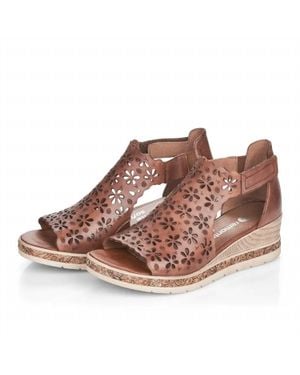 Remonte Jerlyn Wedge Sandal - Brown