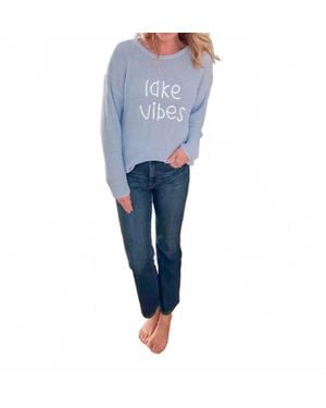 Wishlist Lake Vibes Sweater - Blue