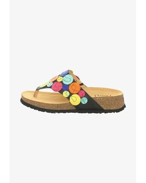 Think! Koak Circle Thong Sandal - Multicolor