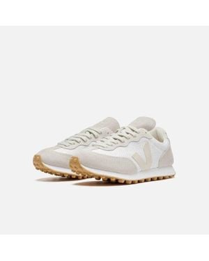 Veja Rio Branco Rb0102382A Sneakers Suede Low Top Training Shoes - White