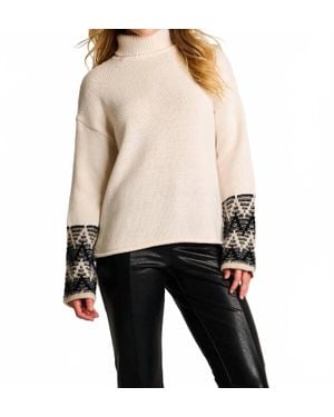 Lisa Todd Wonderland Long Sleeve Sweater - Natural