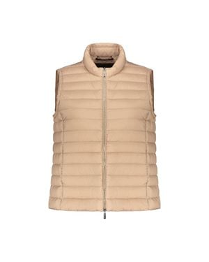 Moorer Oprahs3 Vests Tan - Natural