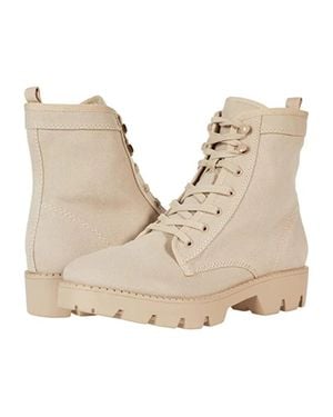 Marc Fisher Fayth Boots Lug Sole Platform Ankle Hawk2248 - Natural